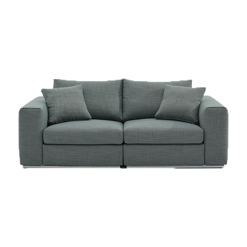 Nordic fabric sofa extension combination