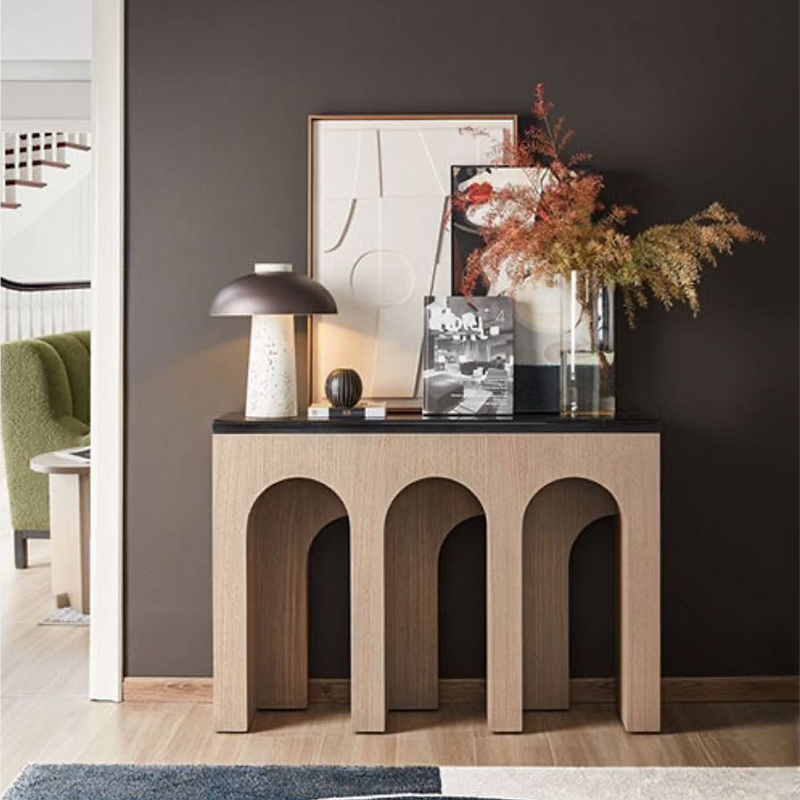 French minimalist porch decoration cabinet