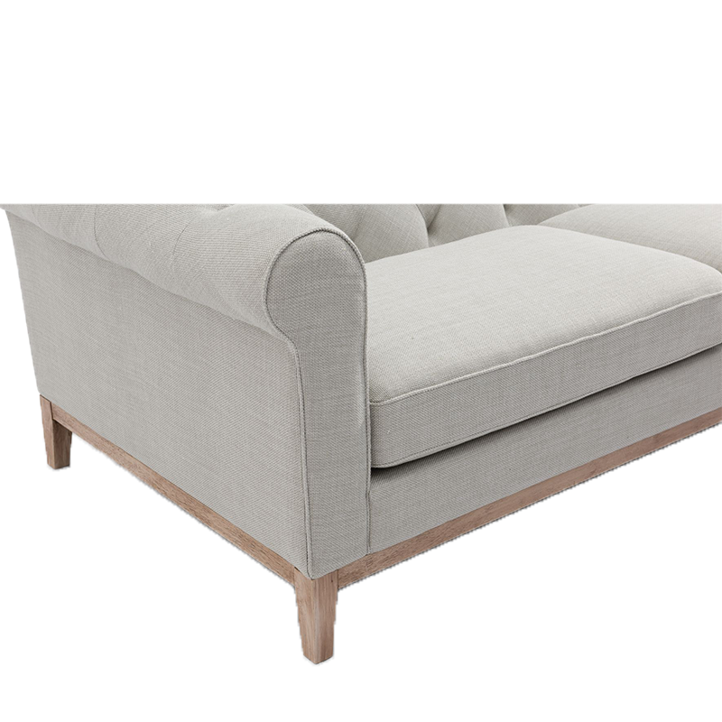 Double person fabric sofa