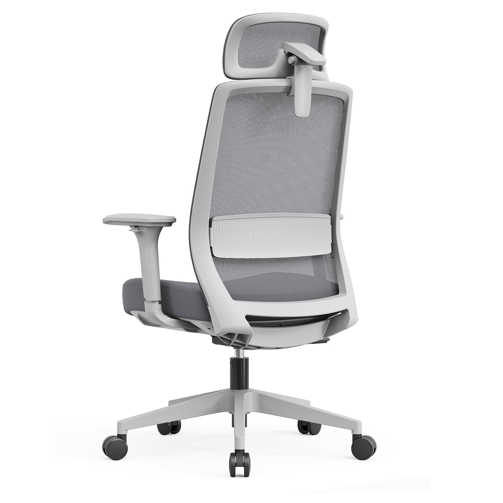 Ergonomic Office Chair with 4D Adjustable Headrest Lumbar Support