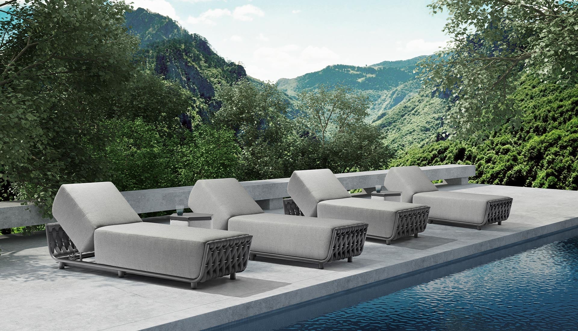 HUG CHAISE LOUNGE/OTTOMAN