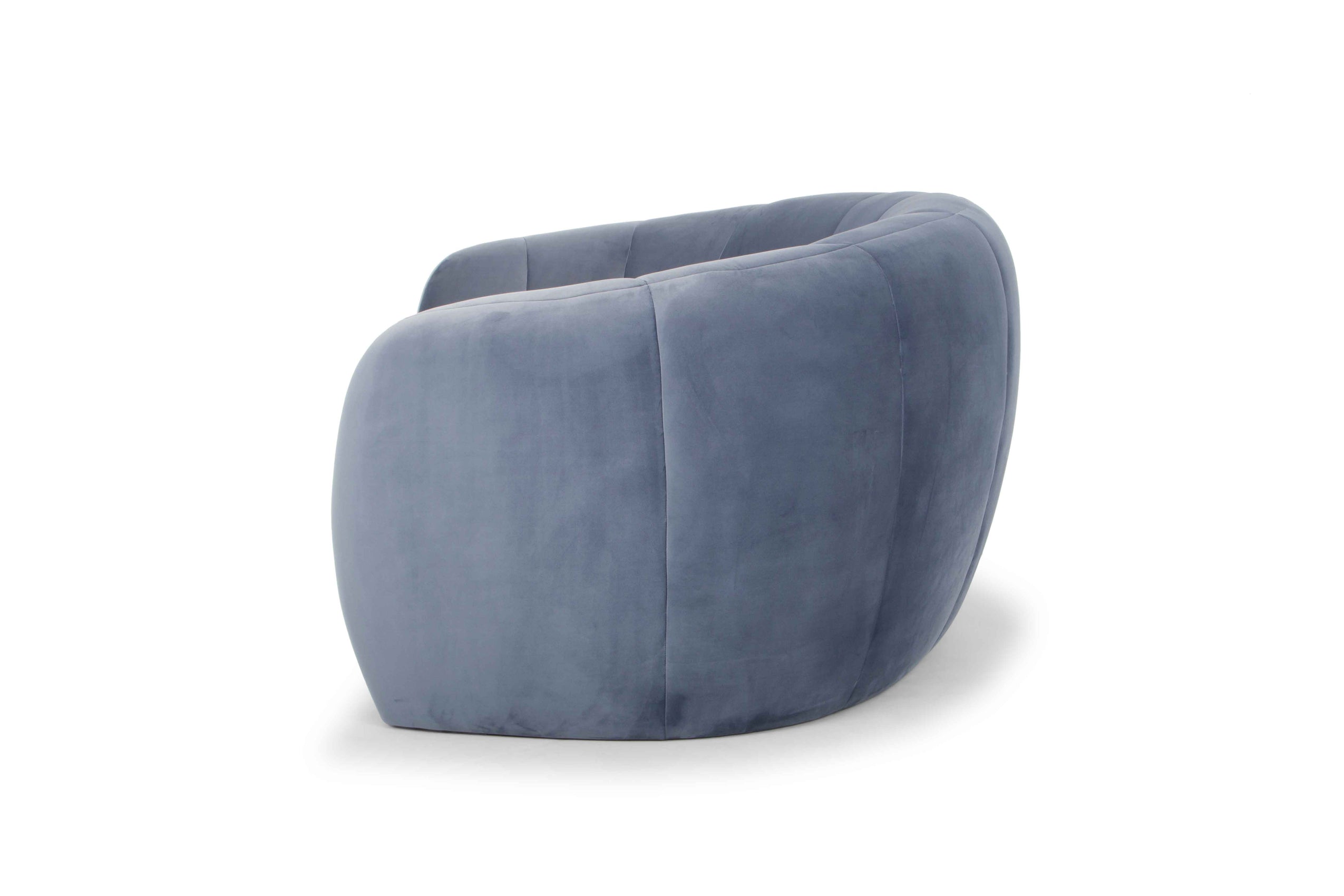 Marisol 3 Seater Fabric Sofa - Dust Blue