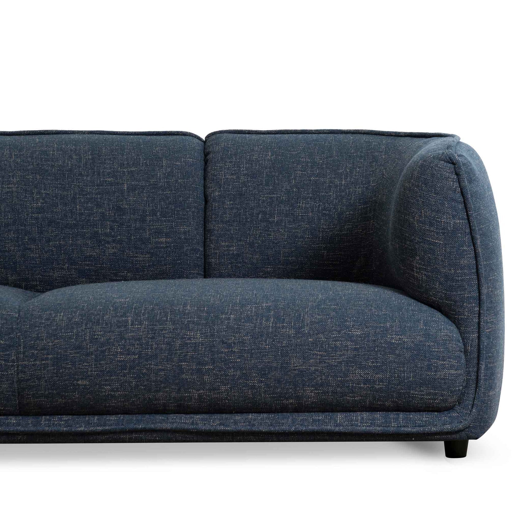 Chapman 3 Seater Fabric Sofa - Dark Blue