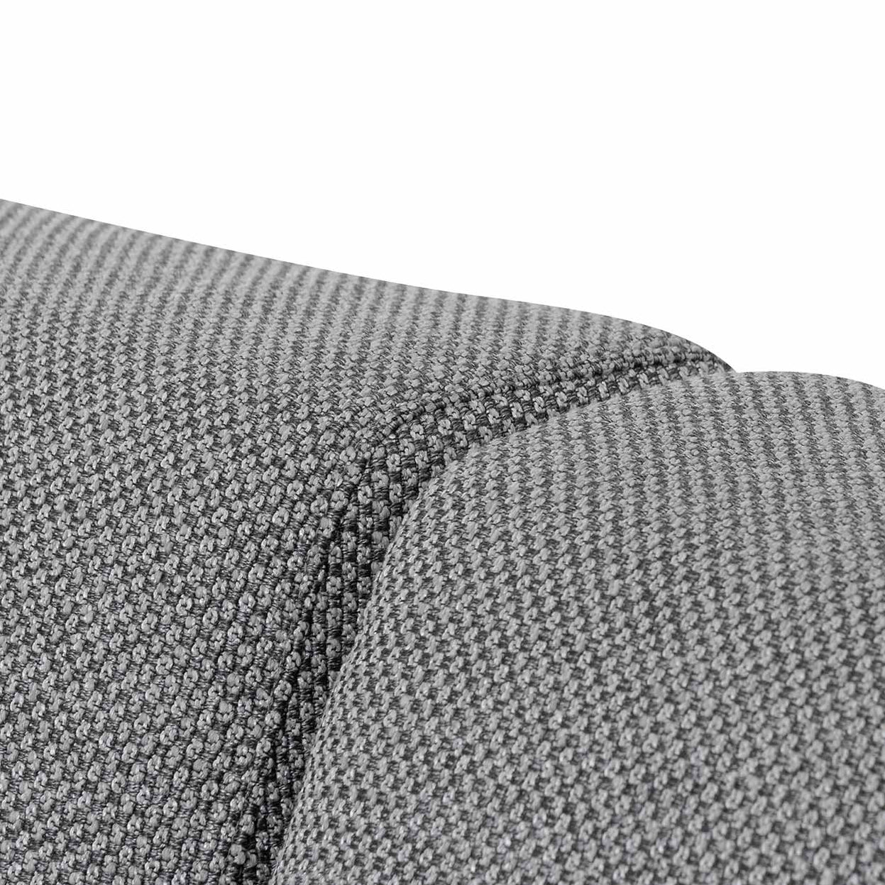 Marlin 3 Seater Left Chaise Fabric Sofa - Noble Grey