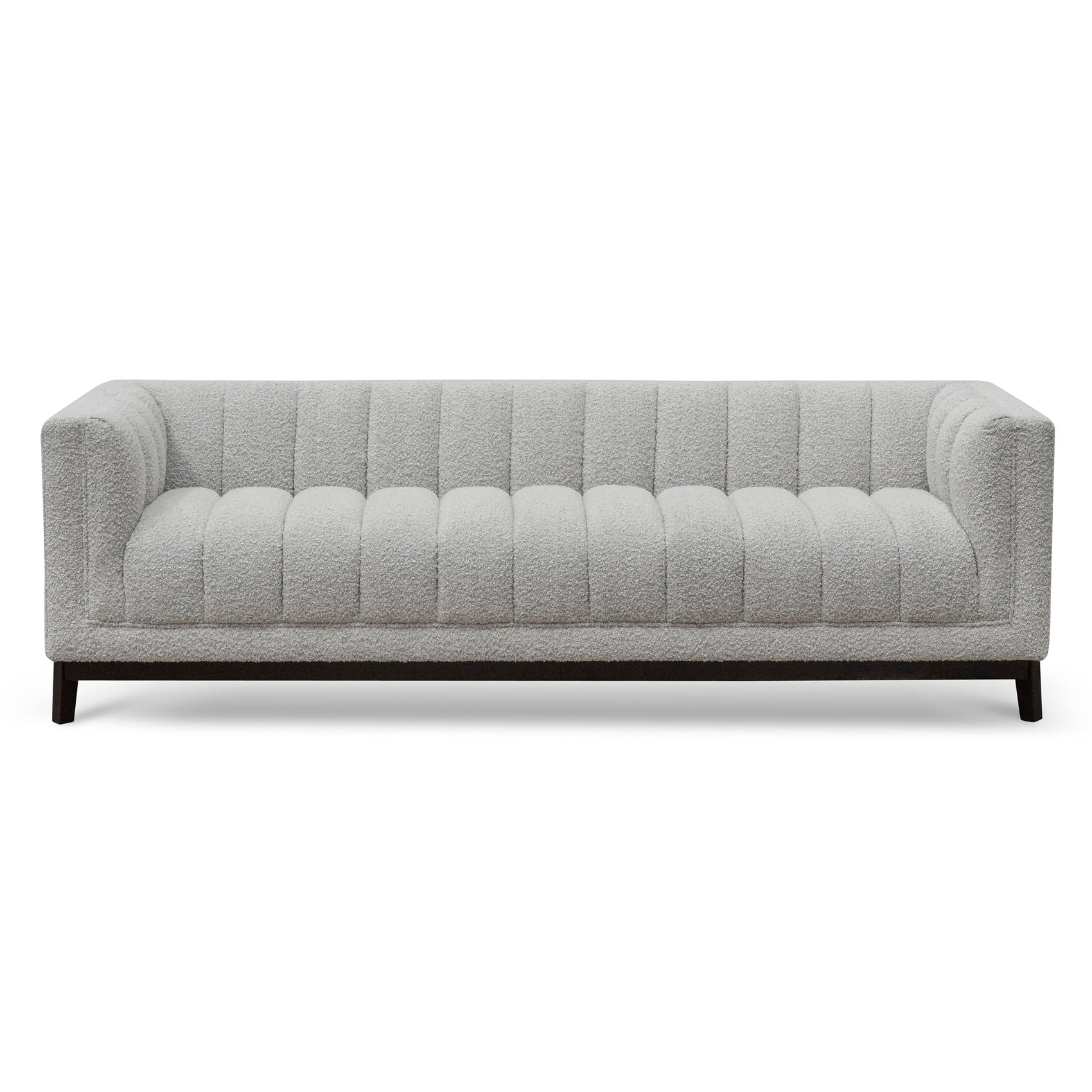 Judith 3 Seater Sofa - Light Grey Boucle