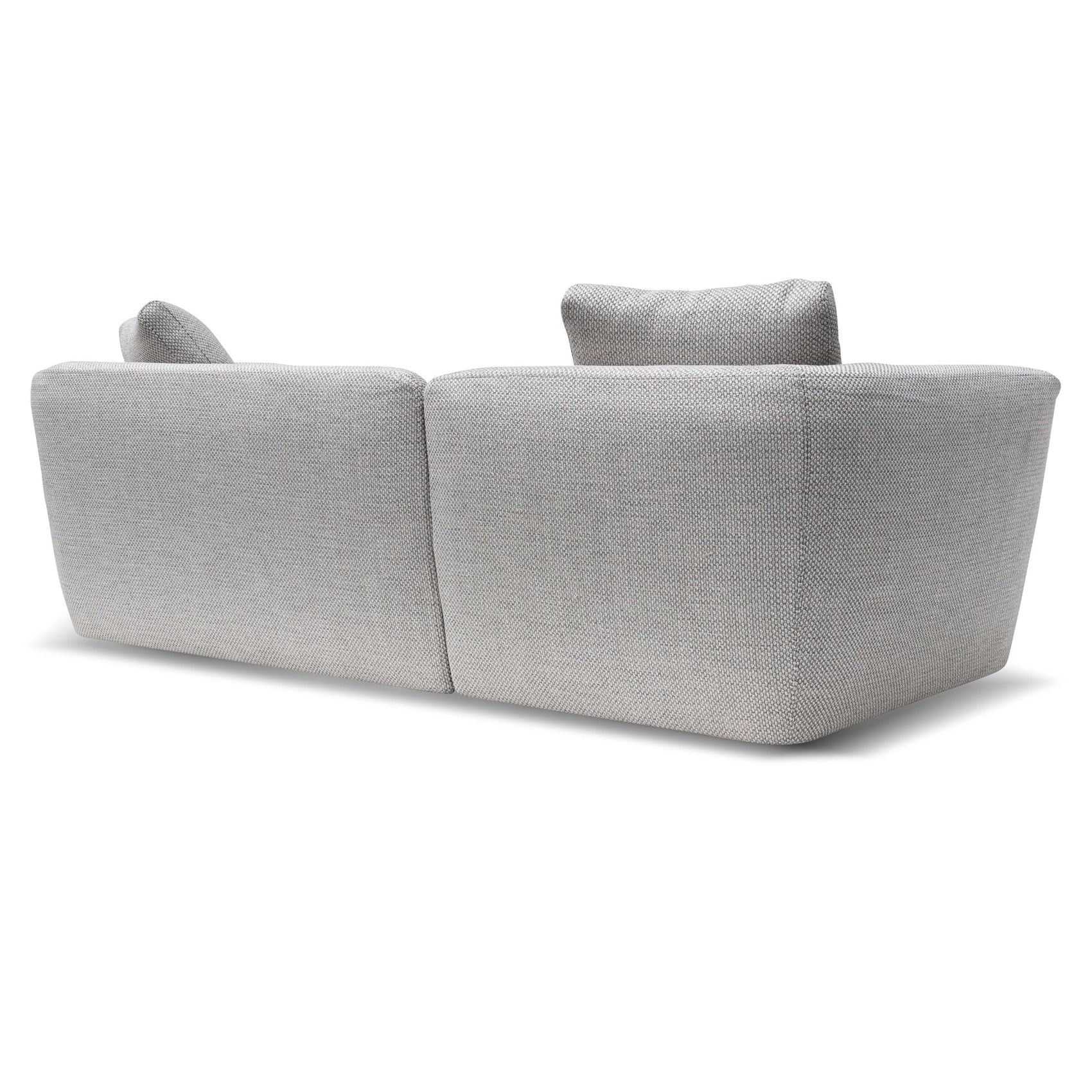 Willian 3 Seater Fabric Sofa - Passive Grey