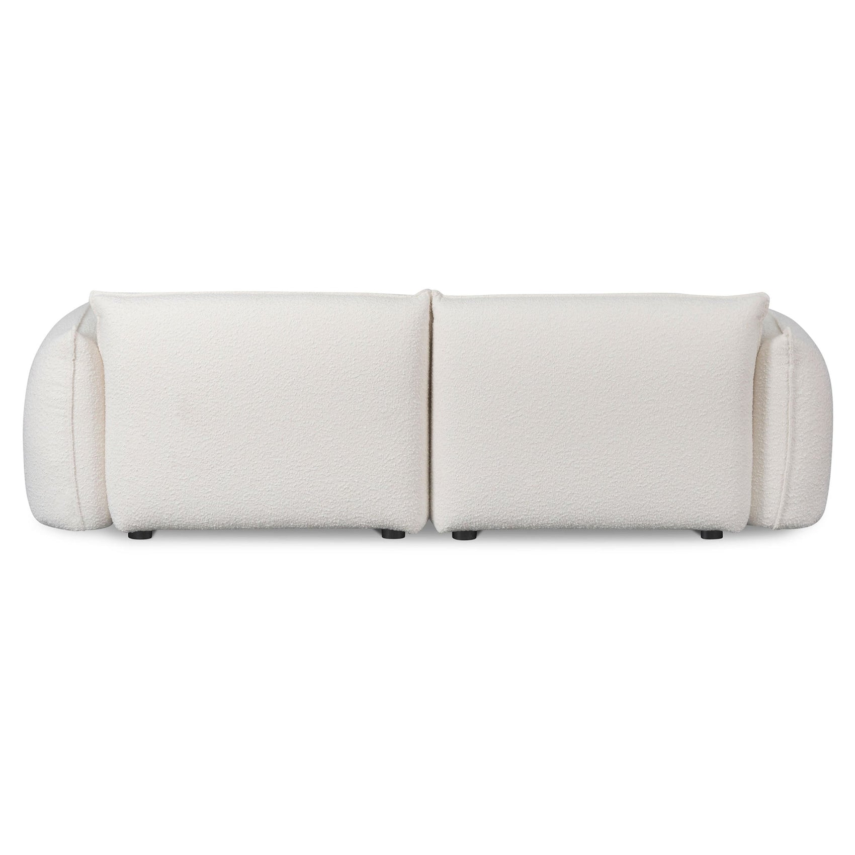 Ferrell 3 Seater Sofa - White Wash Boucle