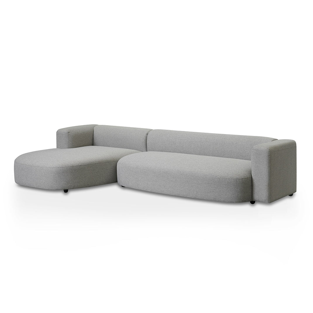 Lavinia Left Chaise Sofa - Grey