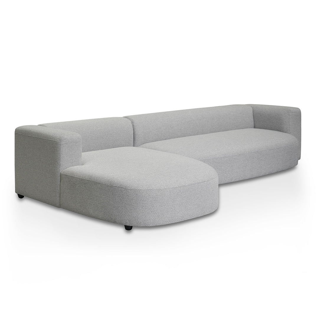 Lavinia Left Chaise Sofa - Grey