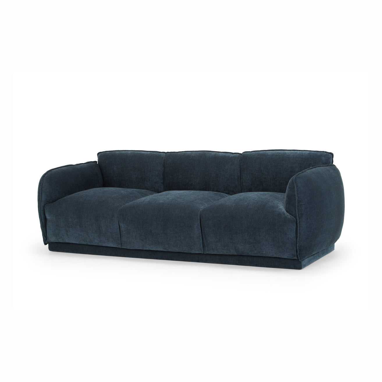 Dane 3 Seater Fabric Sofa - Dusty Blue