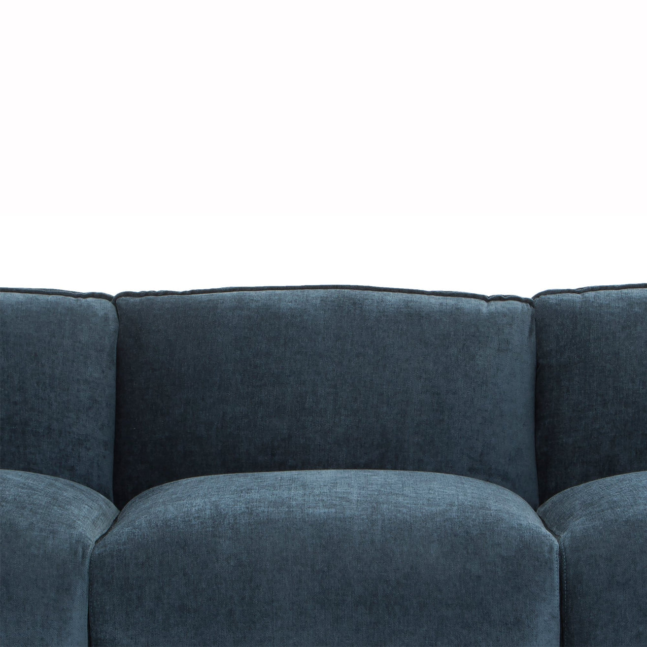 Dane 3 Seater Fabric Sofa - Dusty Blue
