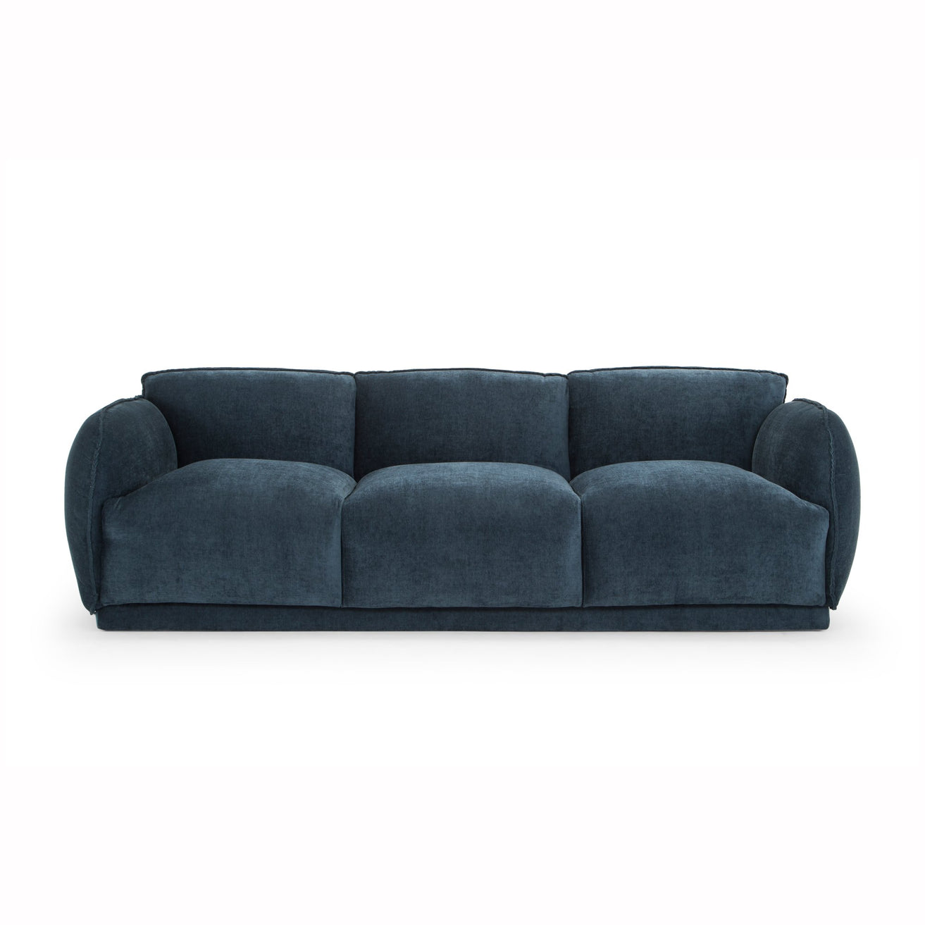 Dane 3 Seater Fabric Sofa - Dusty Blue