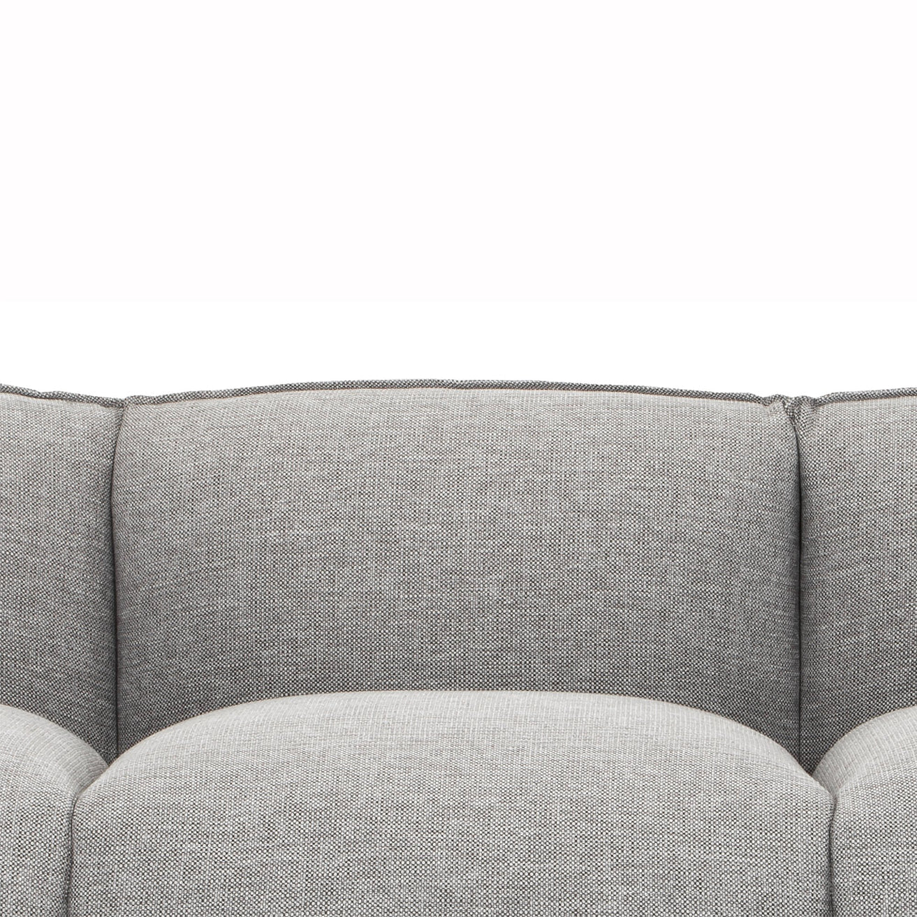 Dane 3 Seater Fabric Sofa - Graphite Grey