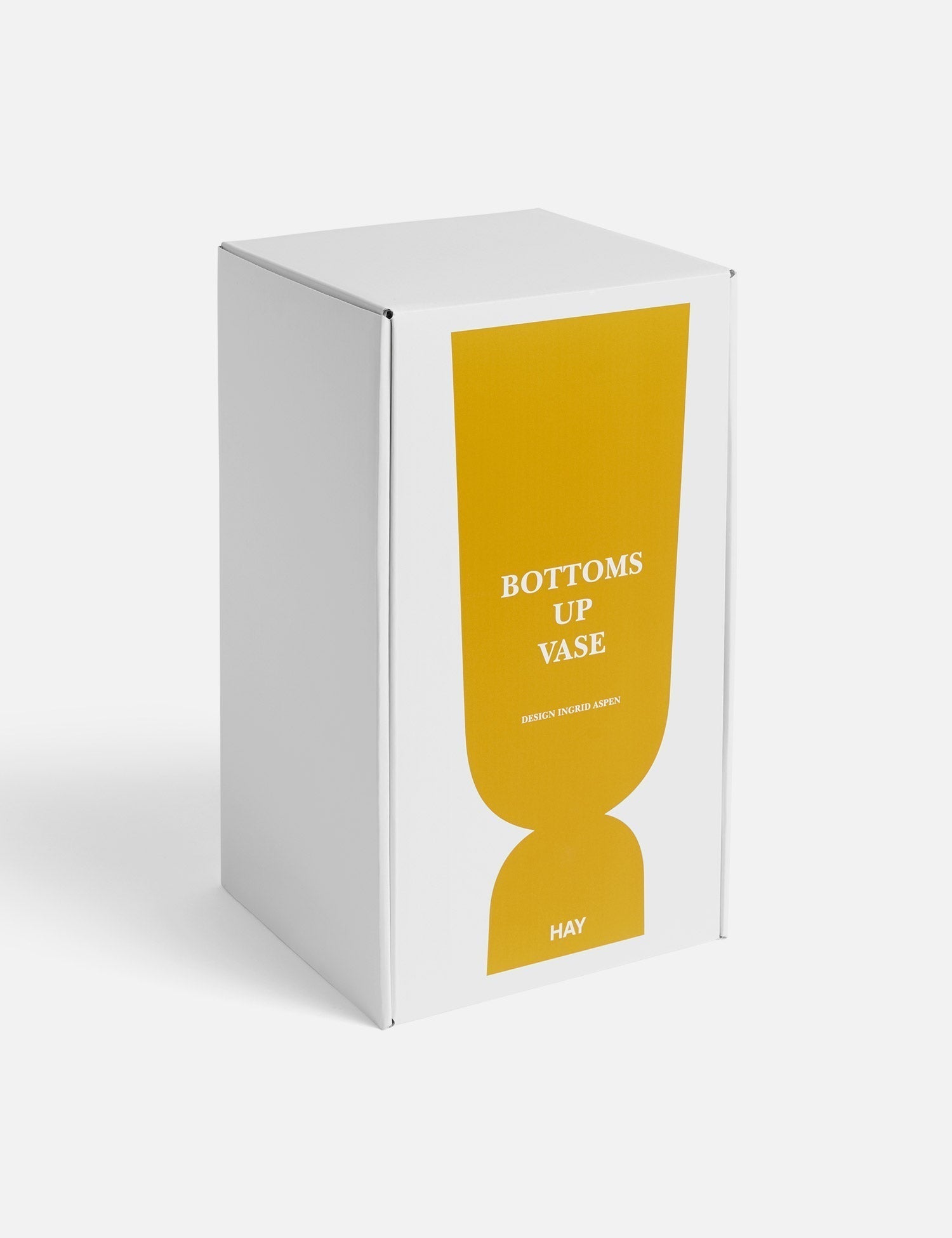 Bottoms Up Vase (Soft Amber)