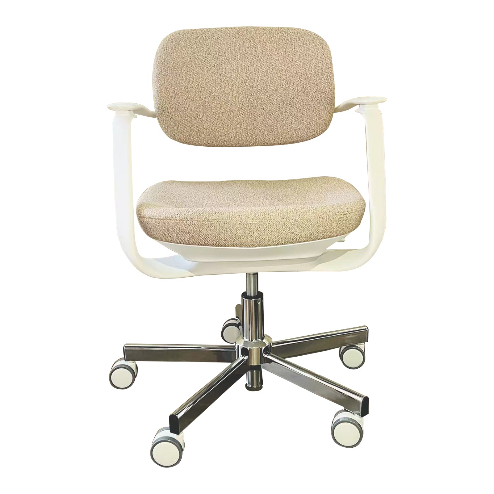 Comfy Pink Swivel Office Chair - Adjustable & Ergonomic