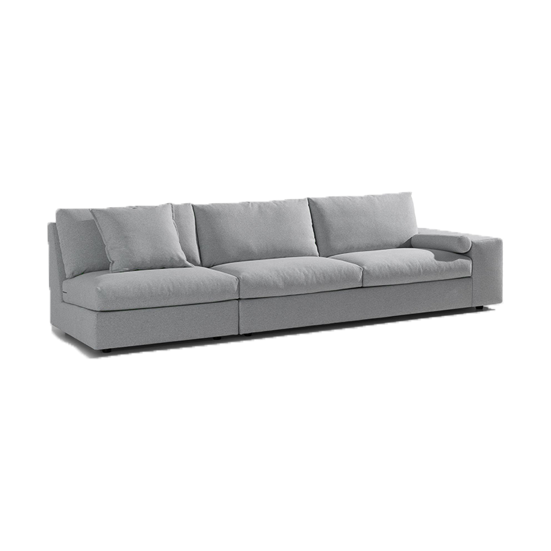 Cream wind module cloud sofa