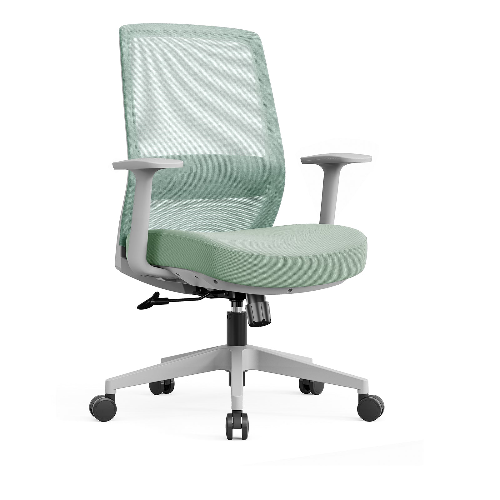 Office Chair Mesh Executive Swivel Chair with Lumbar Support Adjustable Arms