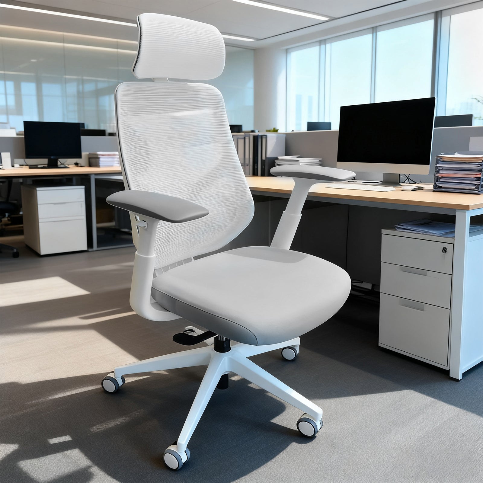 Ergonomic Office Chair Adjustable Office Home Swivel Chair