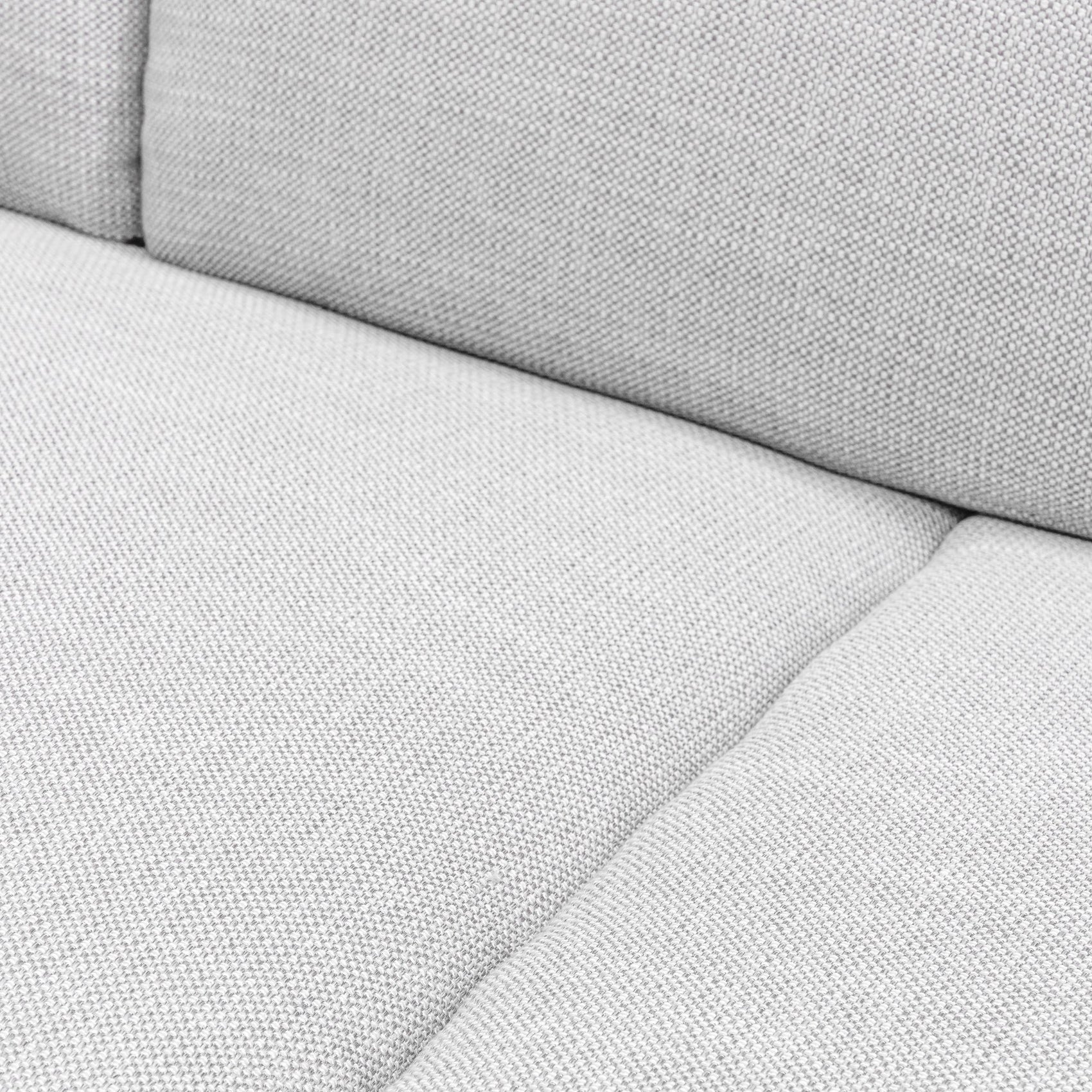 Chapman 3 Seater Fabric Sofa- Light Texture Grey