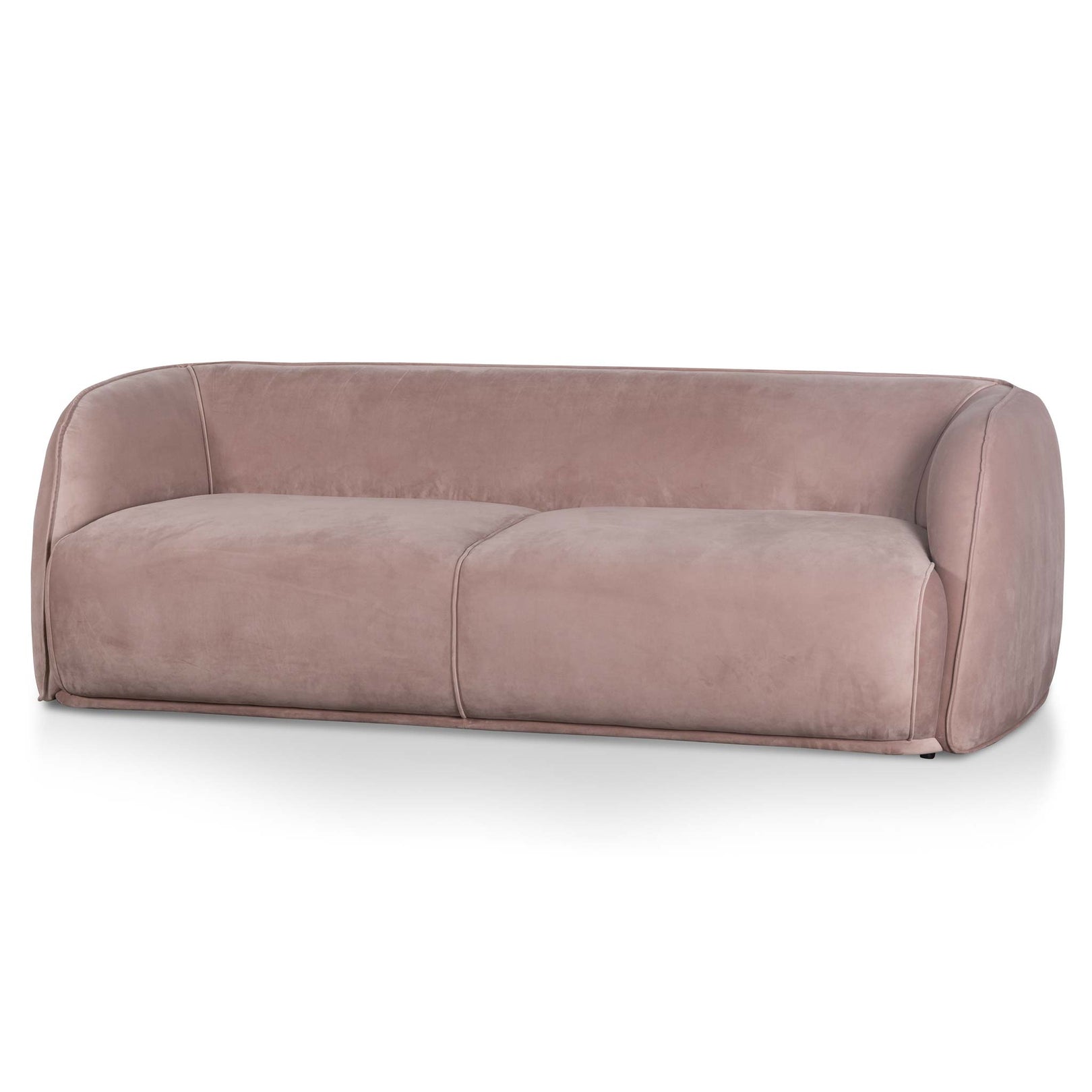 Troy 3 Seater Sofa - Blush