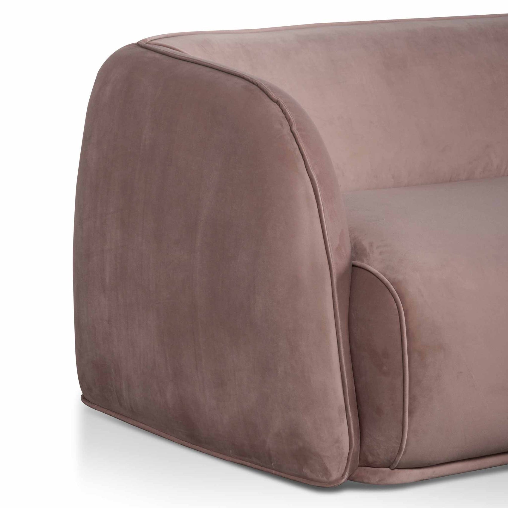 Troy 3 Seater Sofa - Blush