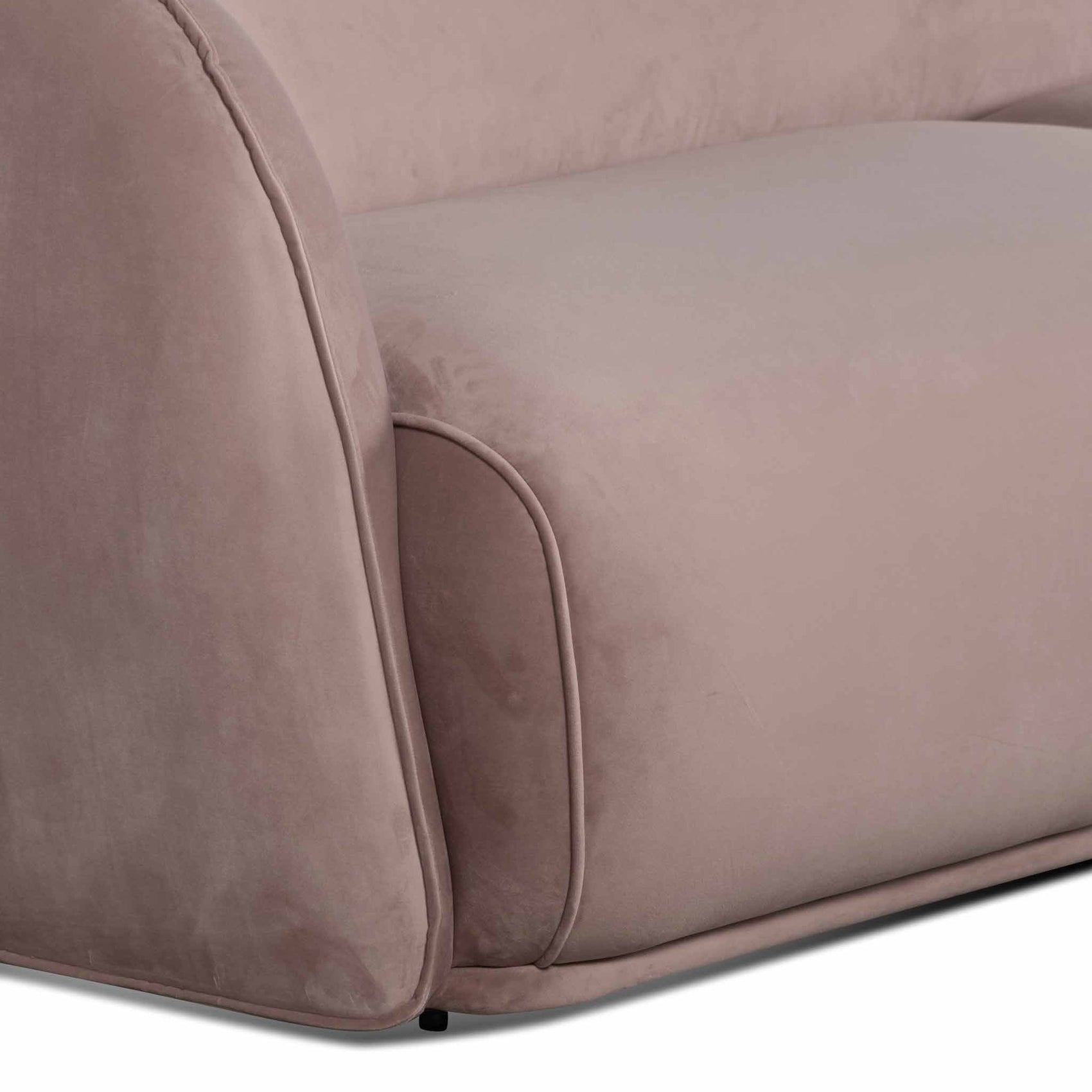 Troy 3 Seater Sofa - Blush