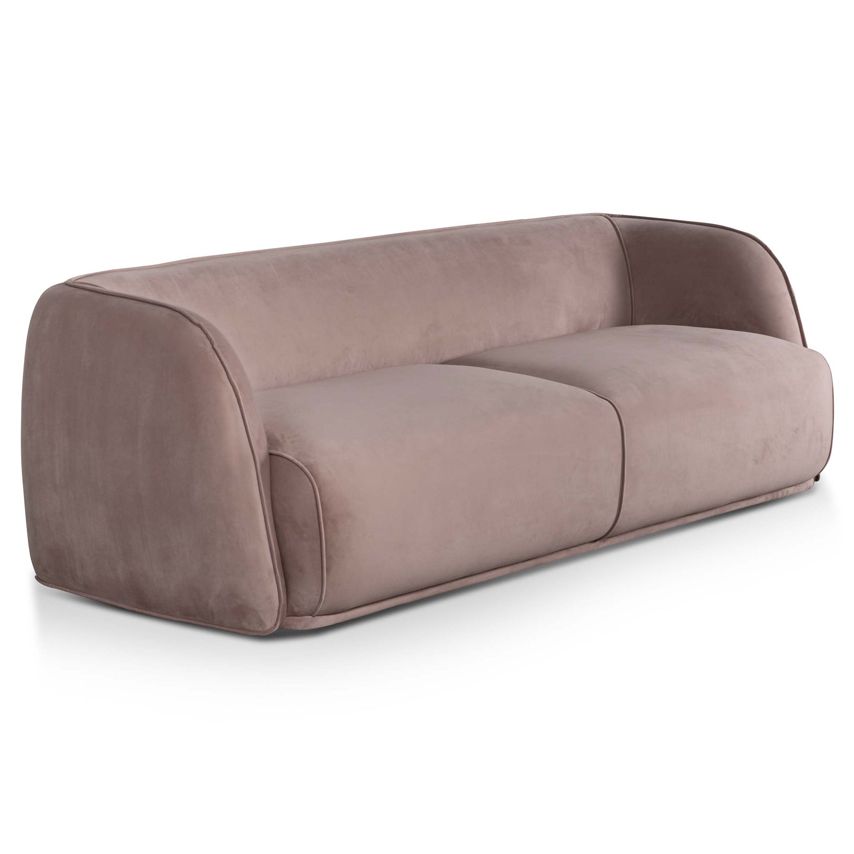 Troy 3 Seater Sofa - Blush