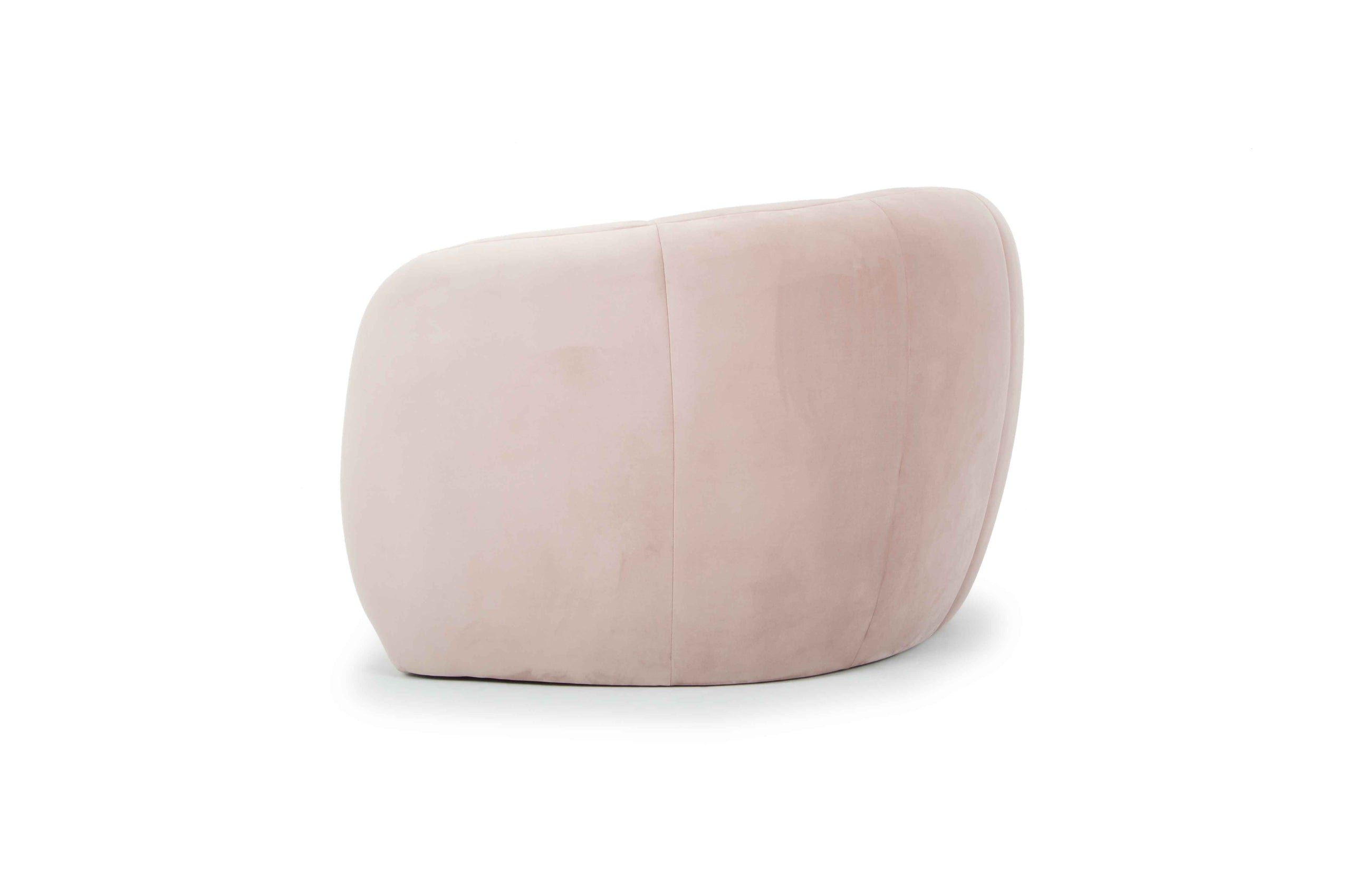 Marisol 3 Seater Fabric Sofa - Blush