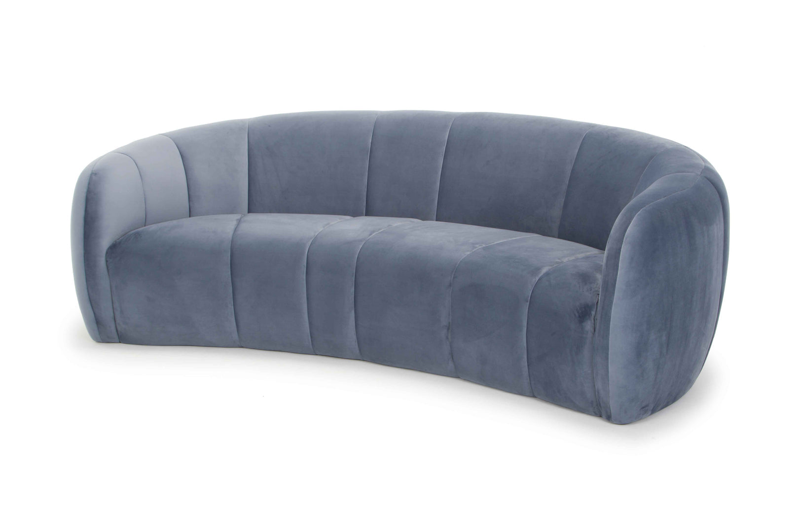 Marisol 3 Seater Fabric Sofa - Dust Blue