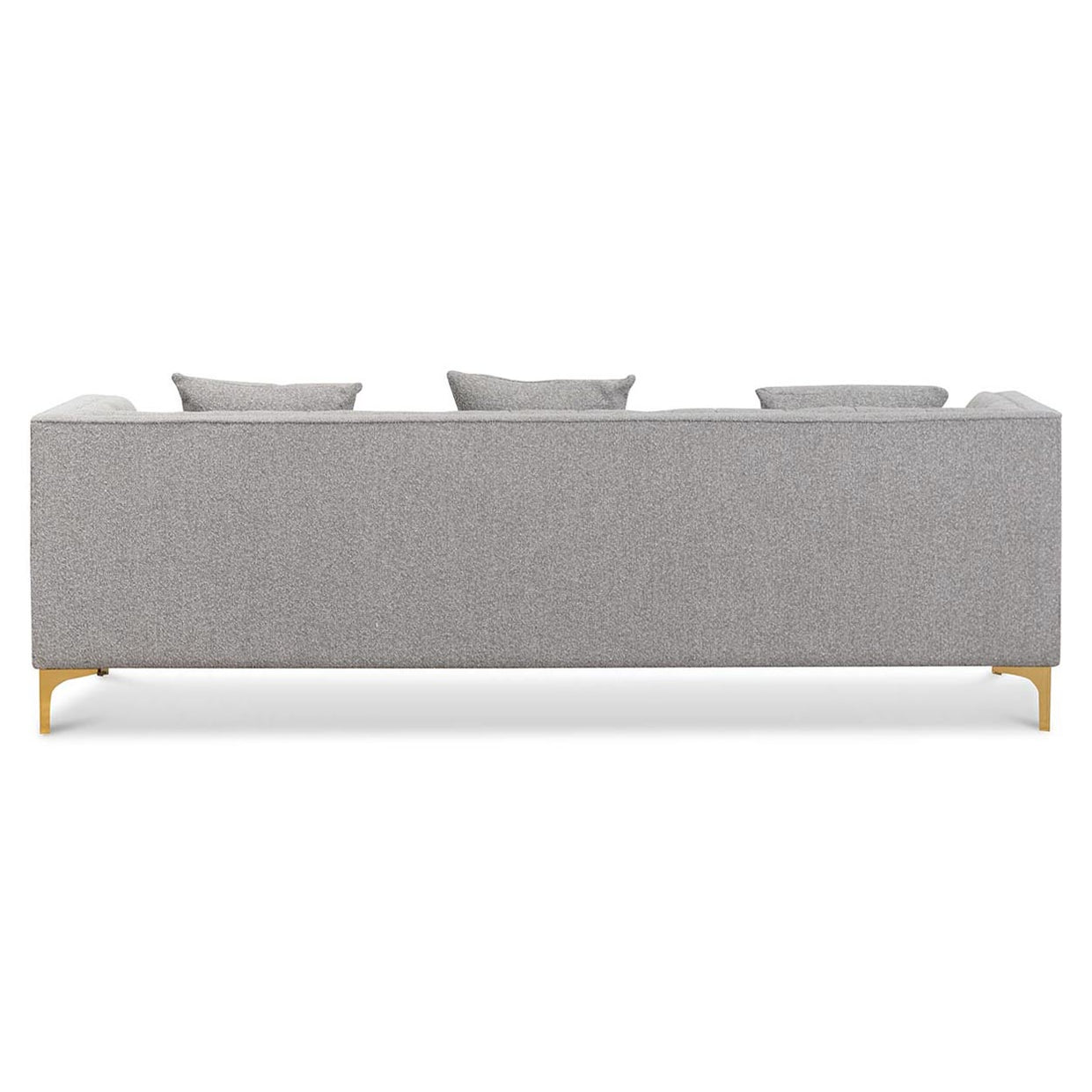 Scott 3 Seater Sofa - Ash Grey Boucle