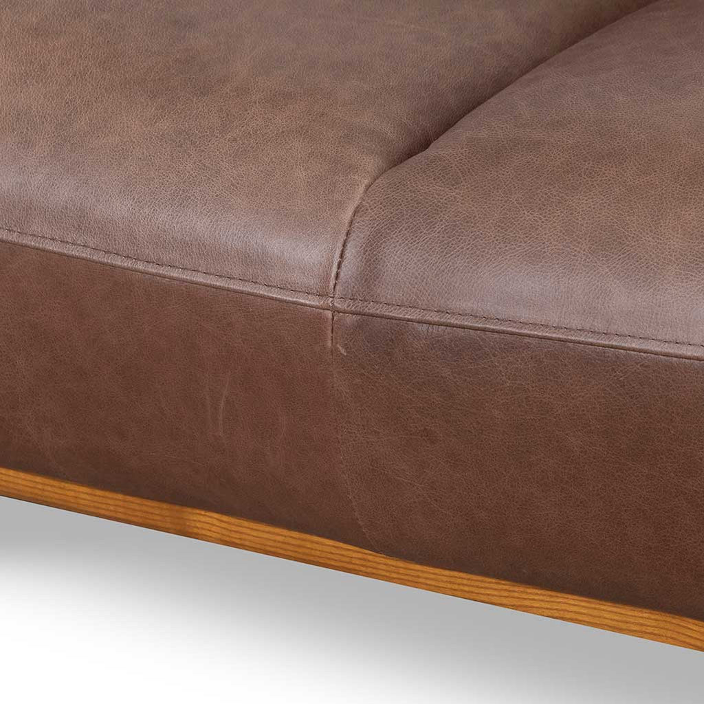 Arwel 3 Seater Sofa - Dark Brown