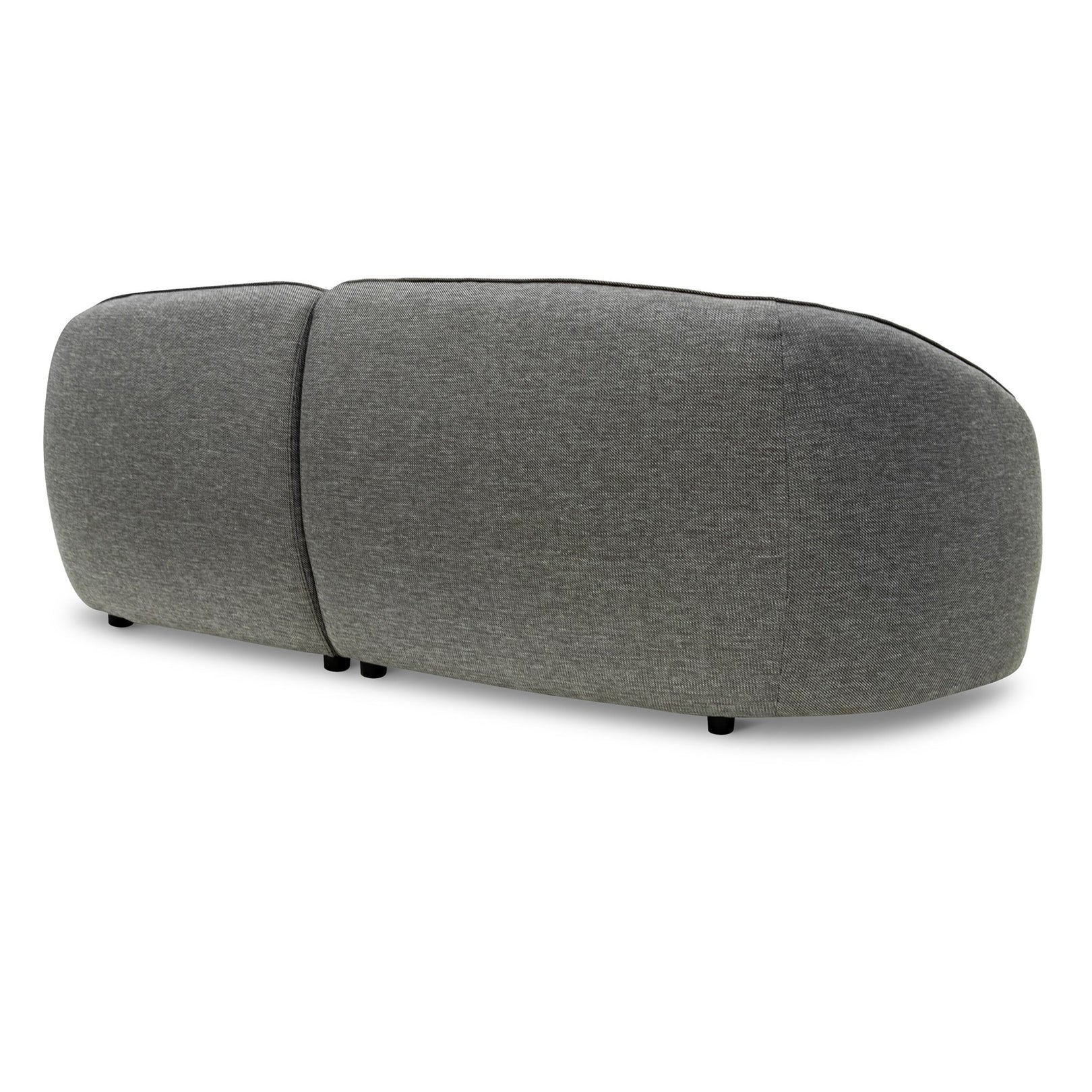 Winifred 3 Seater Fabric Sofa - Graphite Grey