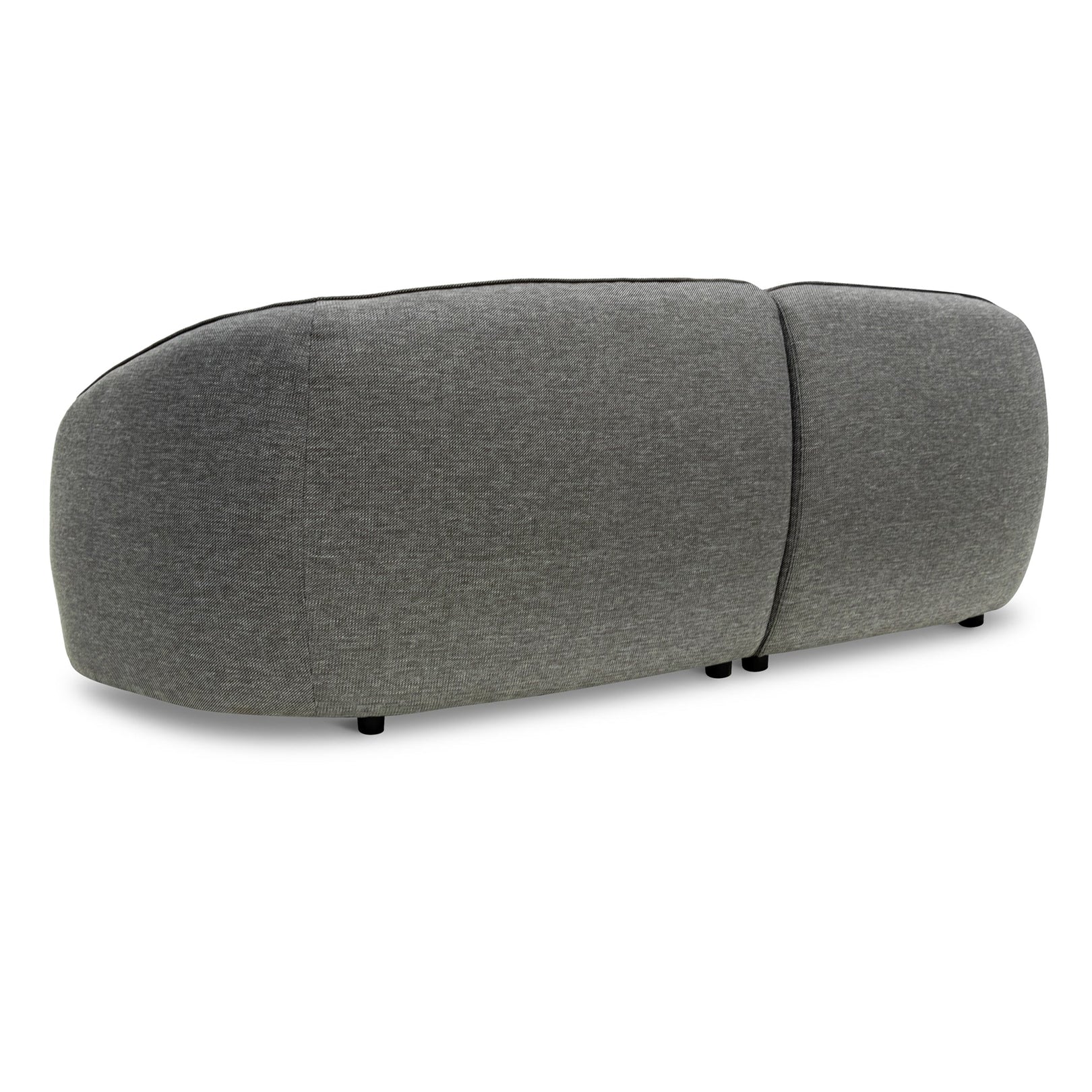 Winifred 3 Seater Fabric Sofa - Graphite Grey