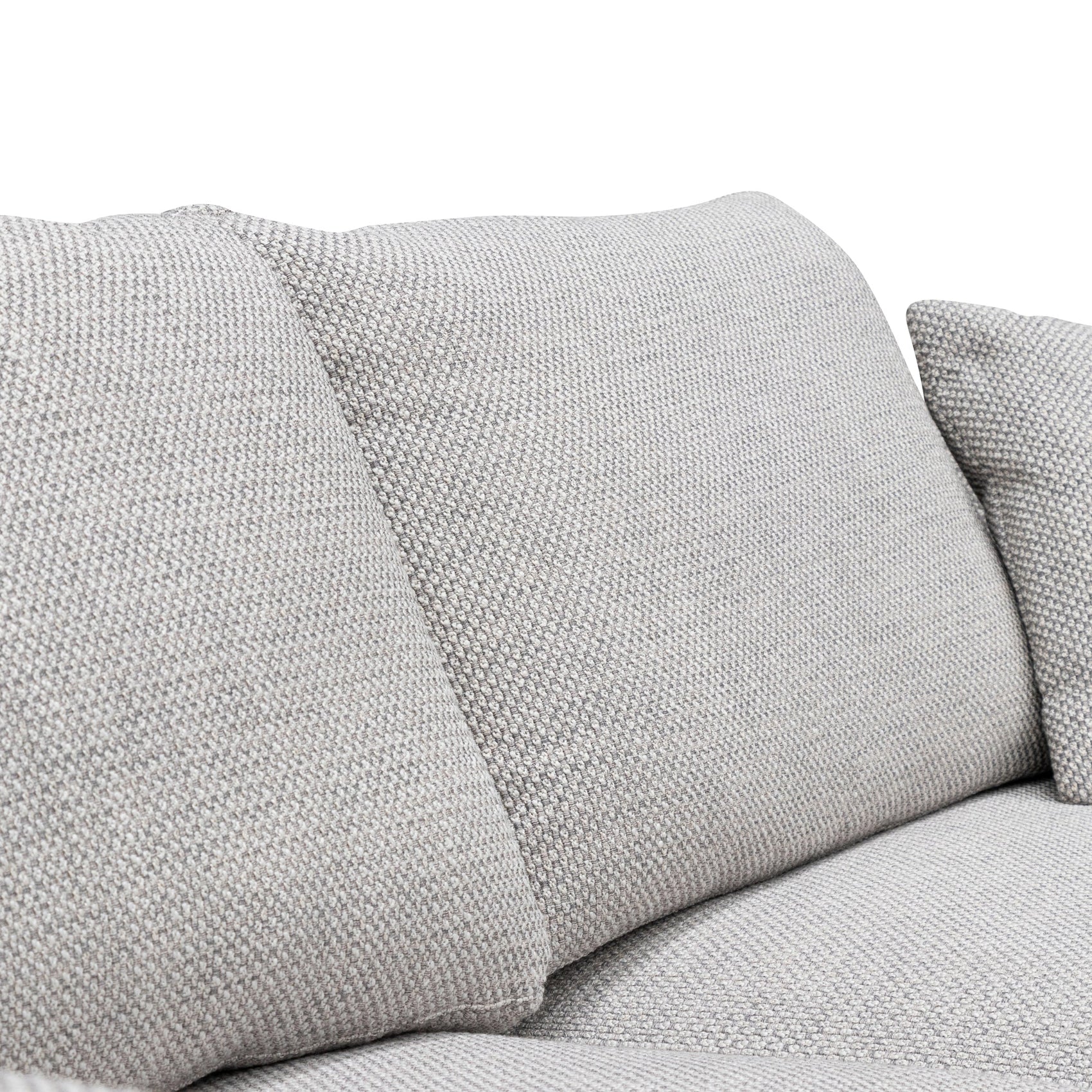 Arlette 4 Seater Fabric Sofa - Passive Grey