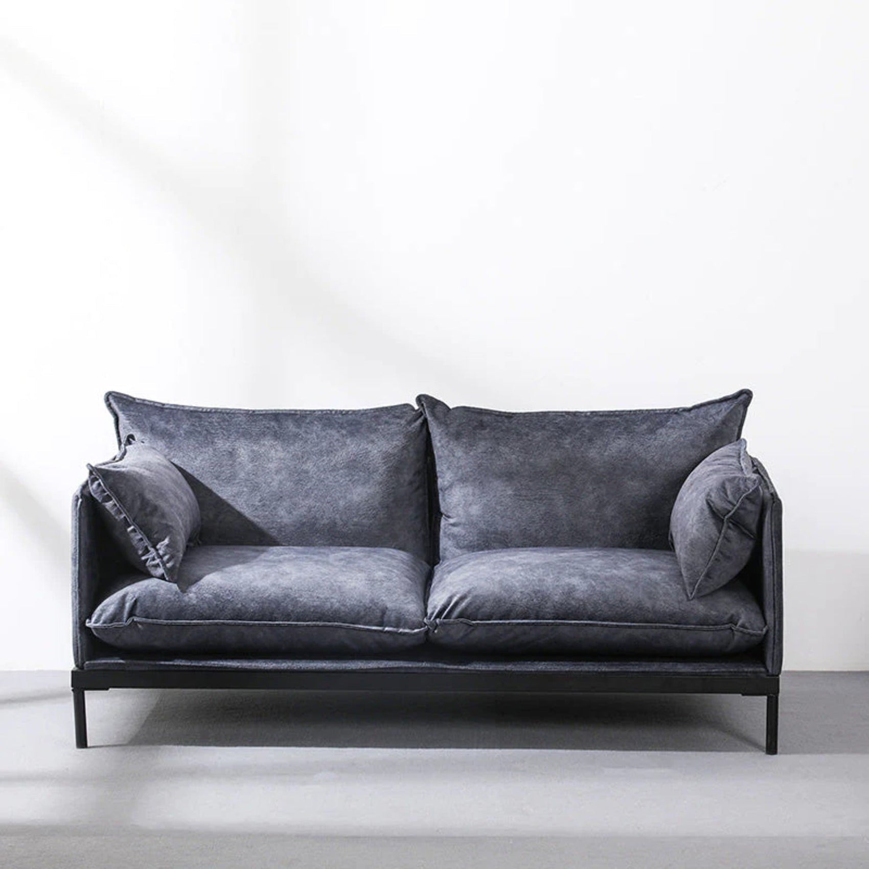 Clair 2 Fabric Seater Sofa -Slate