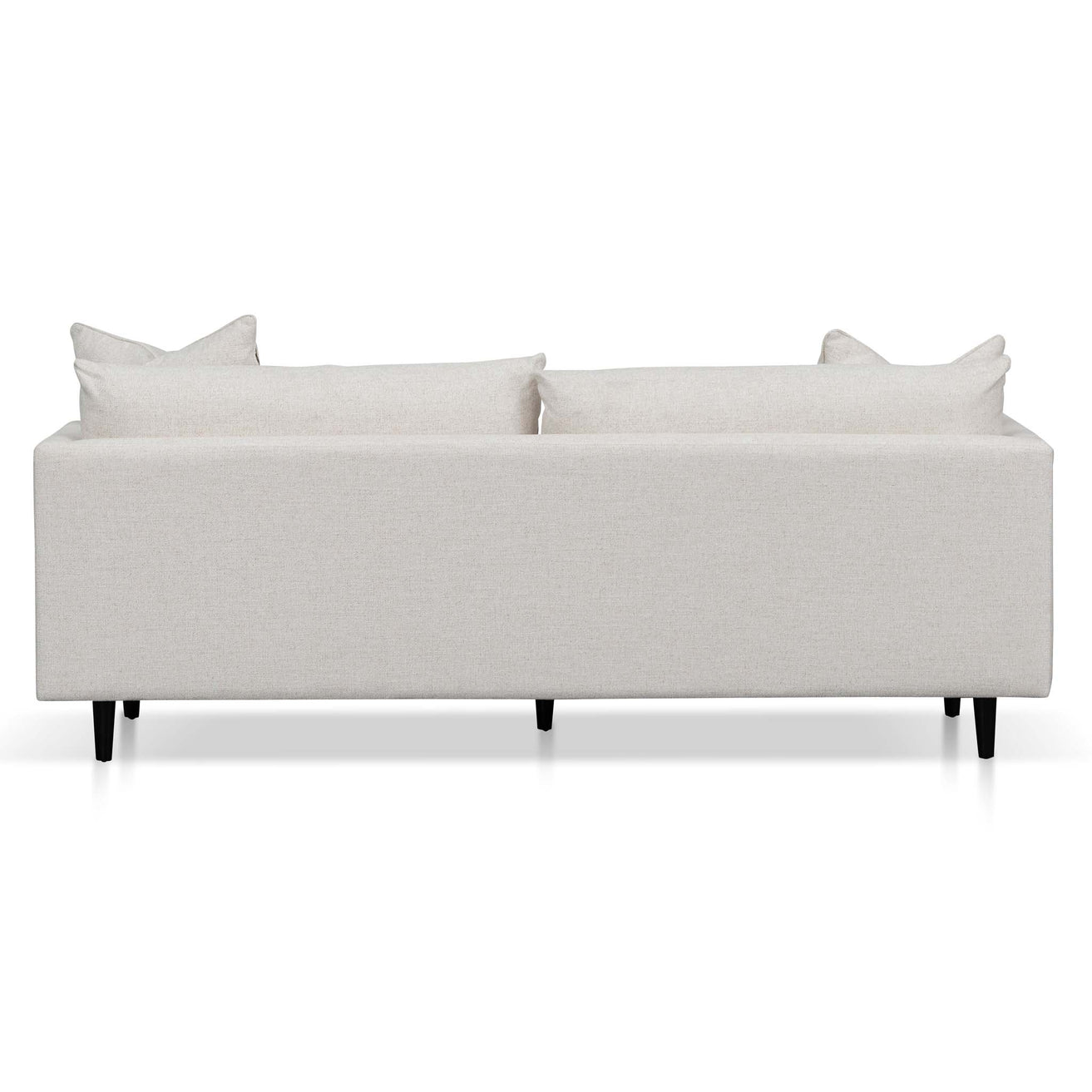 Dennis 3 Seater Fabric Sofa - Silver Rust