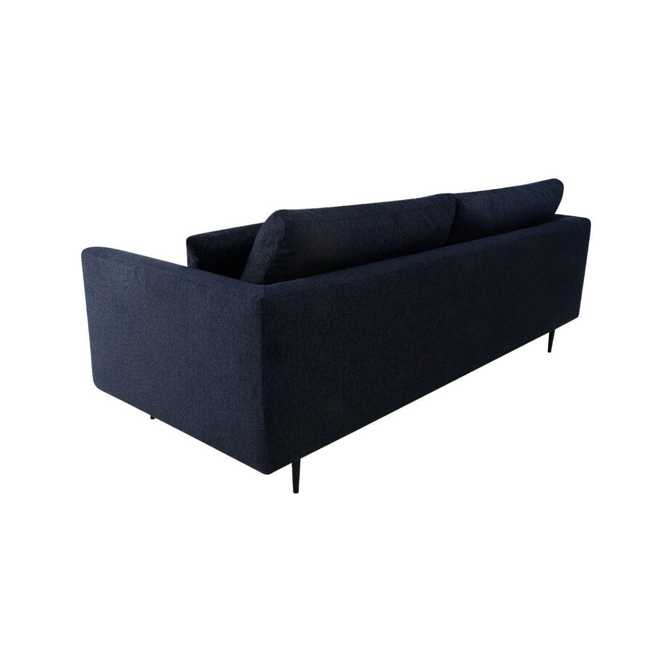 Arlette 4 Seater Fabric Sofa - Navy Blue