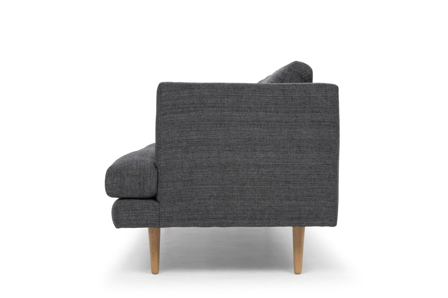 Denmark 3 Seater Fabric Sofa - Metal Grey