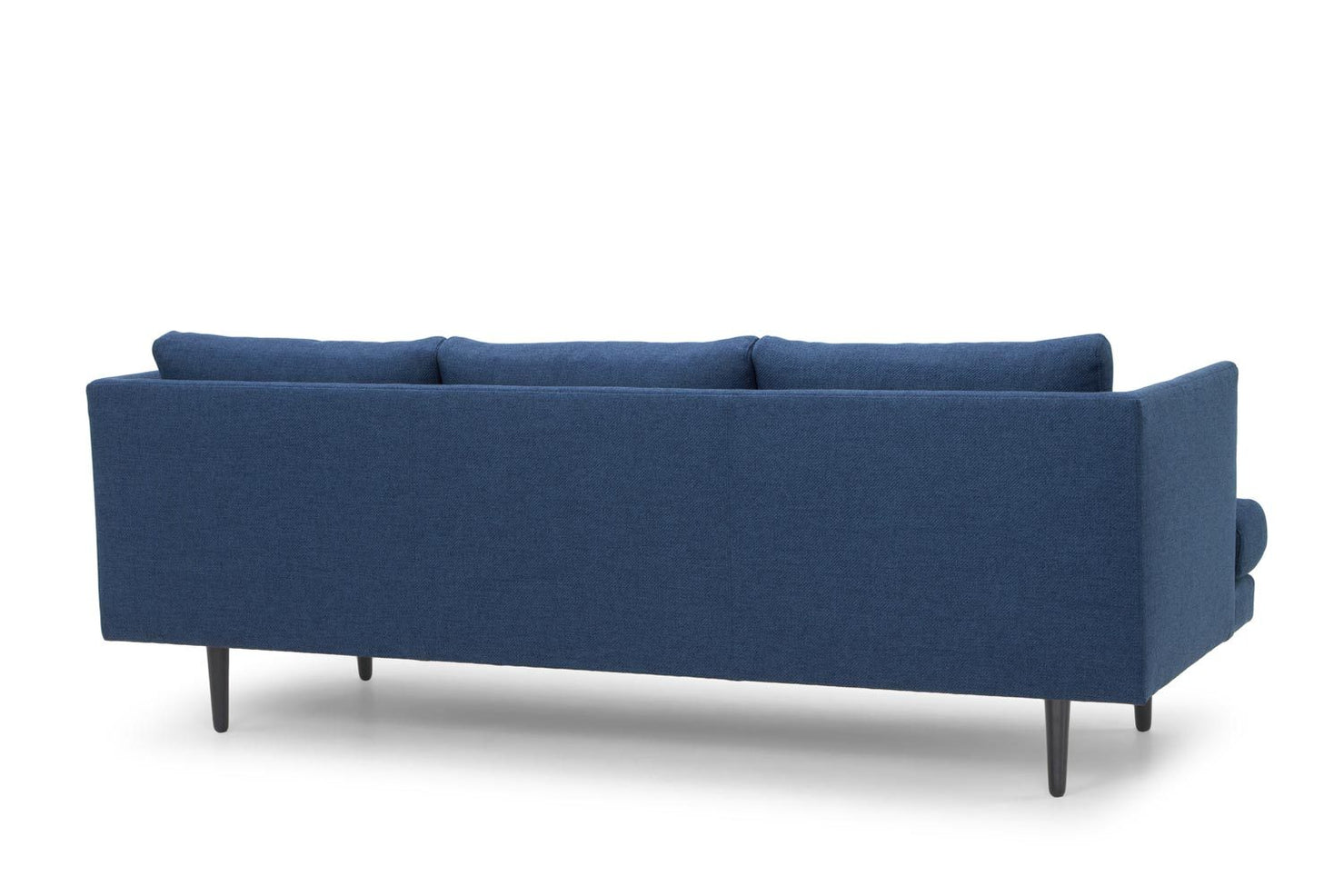 Denmark 3 Seater Fabric Sofa - Navy