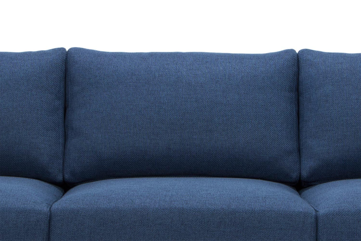 Denmark 3 Seater Fabric Sofa - Navy