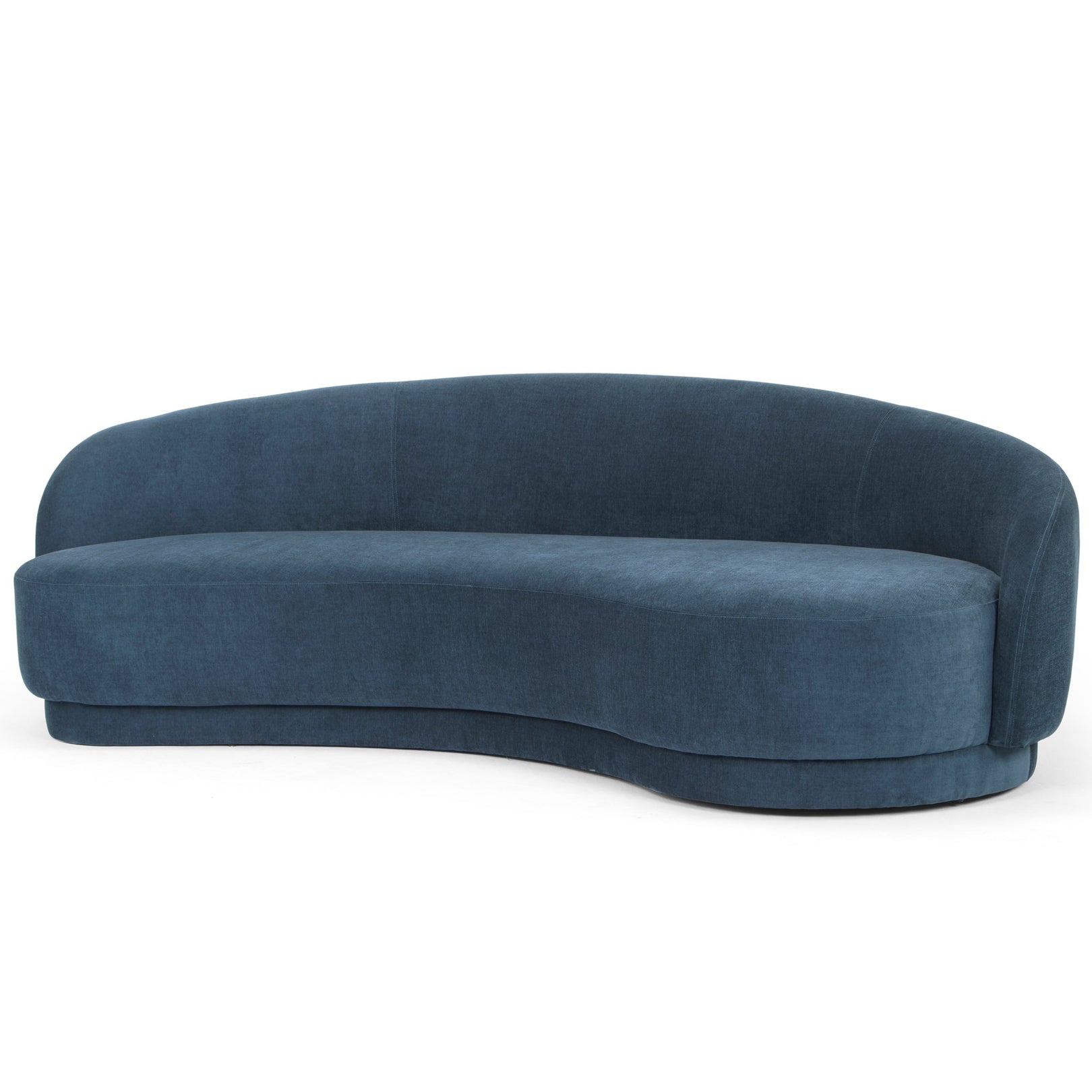 Henry 4 Seater Fabric Sofa - Dusty Blue